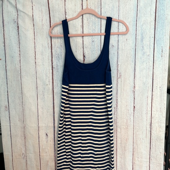 NWOT J. Crew Cyan sweater-dress in stripe - Picture 10 of 13